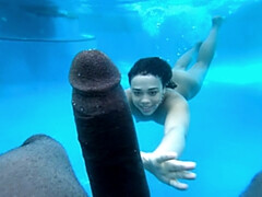 アナル, デカ尻, ハードコア, Hd, オマンコ, ティーン, 水中, ウェブカメラ