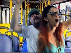 Autobus, Sperma shot, Vrouw