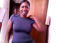 Fantastic bootie african webcam striptease after church ameman