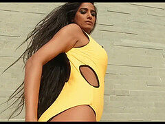 Poonam Pandey nude by the Pool and Garden