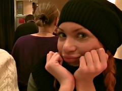 ハードコア, 公共, 赤毛, ヤリマン