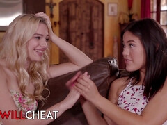 18, アジア人, ブロンド, ぽちゃ, 浮気する, Hd, レズビアン, ティーン