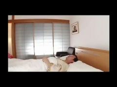 Beauteous Japanese whore performing awasome femdom XXX scene