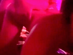 アジア人, クラブ, カップル, オーガズム, パーティ, ハメ撮り, 公共, ラフ