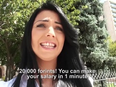 Hungarian Amateur Sells Her Pussy