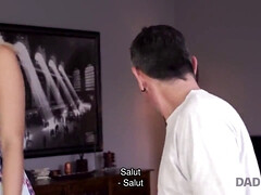 Sucer une bite, Papa, Doigter, Hd, Léchez, Mature, Fils, Adolescente