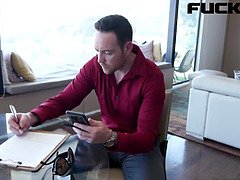 Enthousiasteling, Rondborstig, Sperma shot, Hondjeshouding, Gezichtspunt, Realiteit, Tiener, Tieten likken