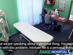 Amateur, Rubia, Polla, Médico, Examen, Enfermera, Realidad, Voyeur