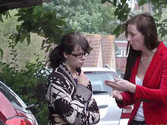 フェラチオ, イギリス人, ヨーロピアン, 指いじり, 熟年, ストッキング, タトゥー