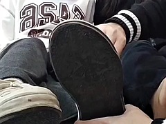 Amateur, Asiatique, Chinoise, Double pénétration, Pieds, Japonaise, Suçant, Plan cul à trois