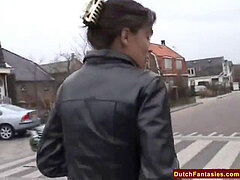 Dutch milf instructs bashful Dude Sex