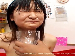 Asiatisch, Grosser arsch, Braunhaarige, Aufs gesicht abspritzen, Nippel, Orgasmus, Muschi, Titten