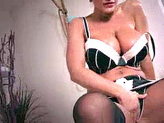 Bad, Braunhaarige, Lingerie, Reif, Milf, Mutti, Spielzeuge, Spanner