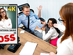 Geschnappt, Tschechisch, Frau, Hd, Natürlichen titten, Büro, Realität, Strümpfe