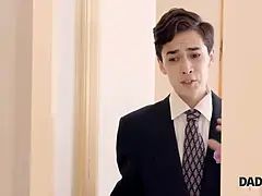 Amerikanisch, Blondine, Blasen, Betrug, Gehörnter ehemann, Papi, Arsch lecken, Jungendliche (18+)