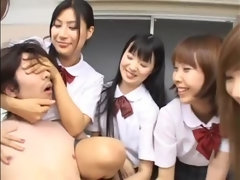 Asiatique, Collège université, Tir de sperme, Femme dominatrice, Fétiche, Groupe, Hard, Japonaise