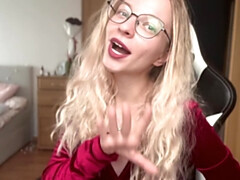 Leie, Blondine, Frau, Pov, Solo