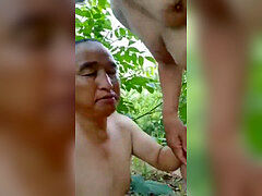 Amateur, Asiatique, Sucer une bite, Couple, Papa, Homosexuelle