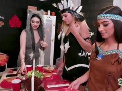 フェラチオ, 茶髪の, チン, グループ, ハードコア, パーティ, 現実, オッパイの