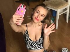 Culo, Morena, Penetracion con dedos, Pajear, Tetas naturales, Afeitado, Solo, Estriptis