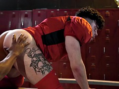 Anal, Lamer culo, Mamada, Gay, Pajear, Interracial, Tatuaje