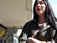 Amateur, Gros seins, Poilue, De plein air, Culottes ou slips, Pov, Public, Réalité