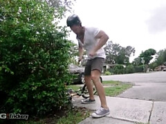 アナル, デカ尻, デカパイ, フェラチオ, 茶髪の, イマラチオ, バック, 現実