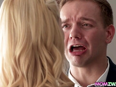 フェラチオ, 指いじり, 眼鏡, Hd, 母, オマンコ, 義母, ストッキング