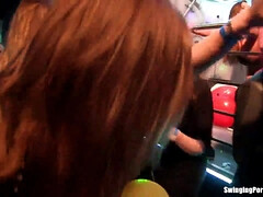 Club, Groupe, Hd, Lesbienne, Fête, Public, Softcore, Fils