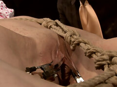Lieveling, Bondage discipline sadomasochisme, Zwart, Blond, Dominante vrouw, Fetisj, Lesbisch, Tiener