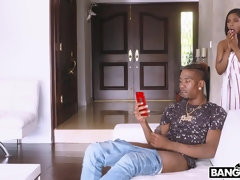 Zwart, Pijpbeurt, Rondborstig, Zwart, Erotisch, Fetisj, Naakt, Orgasme