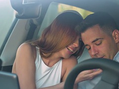 Анальный секс, Красотки, Большой член, Минет, В машине, Секс без цензуры, Рыжие, Сиськи
