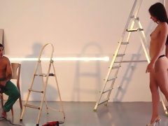 Tussi, Blondine, Paar, Spermaladung, Schwanz, Erotisch, Europäisch, Hardcore