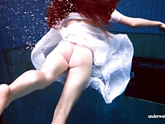 Fiancée's small tits trailer by Underwater Show