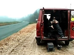 フェラチオ, 巨乳な, 顔射, アウトドア, 公共