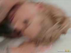 Anal, Noire, Bottes, Doigter, Chatte, Rugueux, Jarretelles, Tatouage