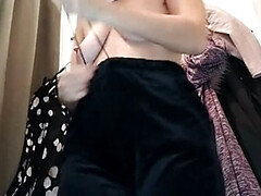 お尻, デカ尻, ビキニ, 淫乱熟女, 母, 乳首, パンティ, ストリッピング