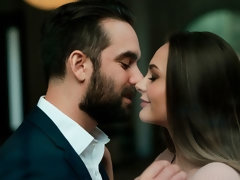 お尻, ブロンド, フェラチオ, バック, 手コキする, キス, なめる, ティーン