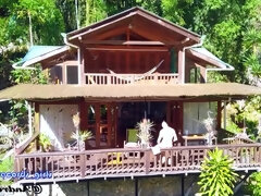 Asiatisch, Grosser arsch, Blasen, Braunhaarige, Schwanz, Hardcore, Muschi, Titten