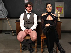 Bondage domination sadisme masochisme, Sucer une bite, Hard, Strapon, Étudiant, Tatouage, Professeur, Jouets