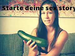素人, ヨーロピアン, ドイツ人, 巨大なディルド, オーガズム, おもちゃ