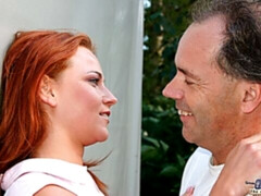 Culo, Culo grande, Mamada, Pajear, Al aire libre, Pelirrojo, Adolescente, Tetas