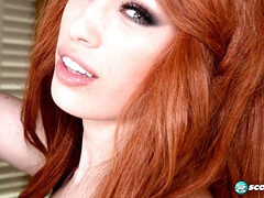 Gros seins, Plantureuse, Hd, Masturbation, Naturelle, Seins naturels, De plein air, Rousse roux