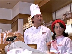 デカパイ, 中出し, フェティッシュ, 日本人, オナニー, 淫乱熟女, 穴開きパンティ, オッパイの