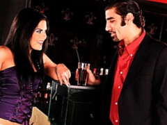 Good-looking hottie with round bottom Madison Parker fucked in the missionary pose