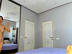 Amateur, Asiático, Corrida, Masturbación, Solo, Adolescente, Tetas, Juguetes