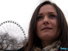 Amateur, Brunette brune, Européenne, Argent, De plein air, Pov, Réalité, Pute