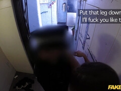 Chica, Amarrada, Pajear, Lamidas, Oficina, Pov, Coño, Uniforme
