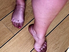 イギリス人, 足, 足フェチ, お婆さん, 自家製, 自然山雀, ナイロン, ストッキング