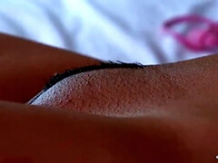 Lizzy Lust Bedtime Solo 4K - Brunette Latina Masturbation with Butt Plug & Pierced Pussy Close Up